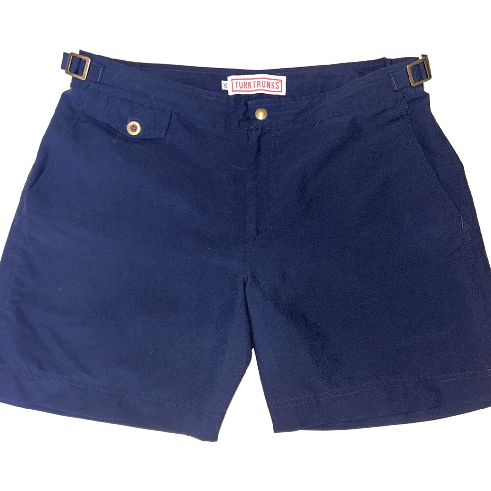 TurkTrunks Size 36 Men's Navy Blue Swimwear